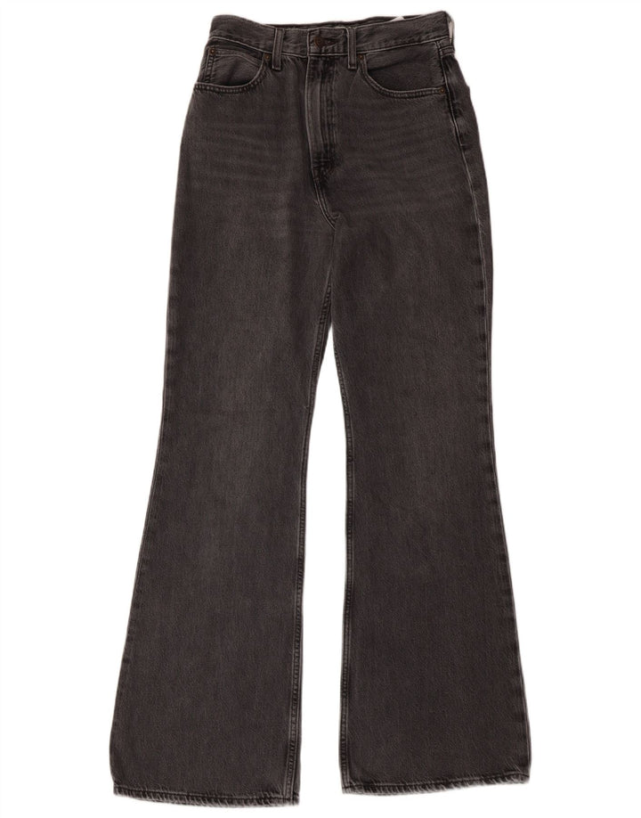 Levi's Womens High Rise Flared Jeans W27 L32 Grey