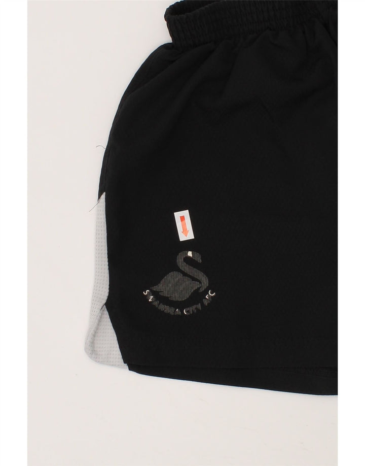 UMBRO Boys Sport Shorts 4-5 Years Black Colourblock Polyester Vintage Umbro and Second-Hand Umbro from Messina Hembry 