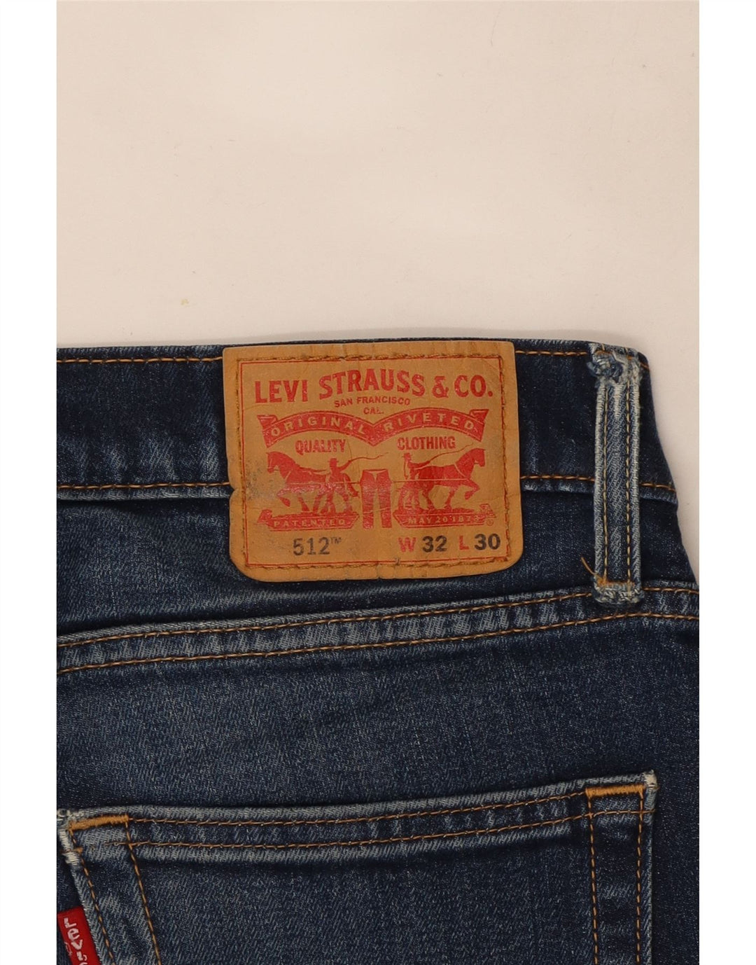 Levi's Mens 512 Slim Tapered Jeans W32 L30 Blue