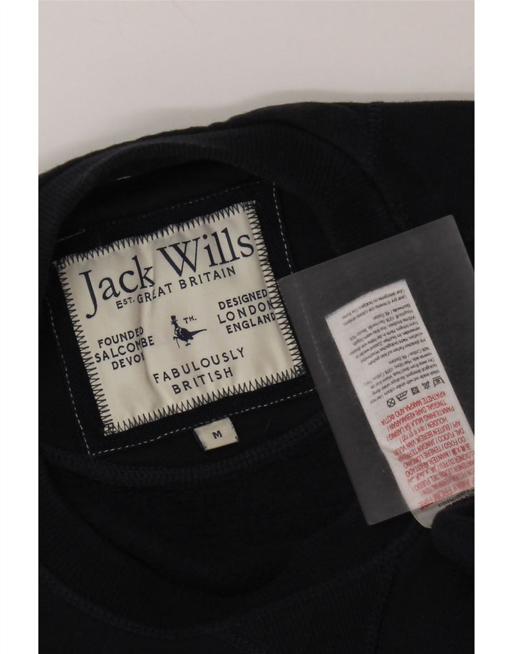 Jack Wills Mens Sweatshirt Jumper Medium Navy Blue Cotton