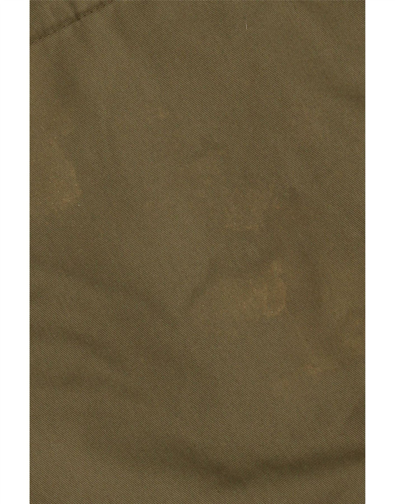 VINTAGE Mens Hooded Military Windbreaker Coat UK 36 Small Green Polyester Vintage Vintage and Second-Hand Vintage from Messina Hembry 