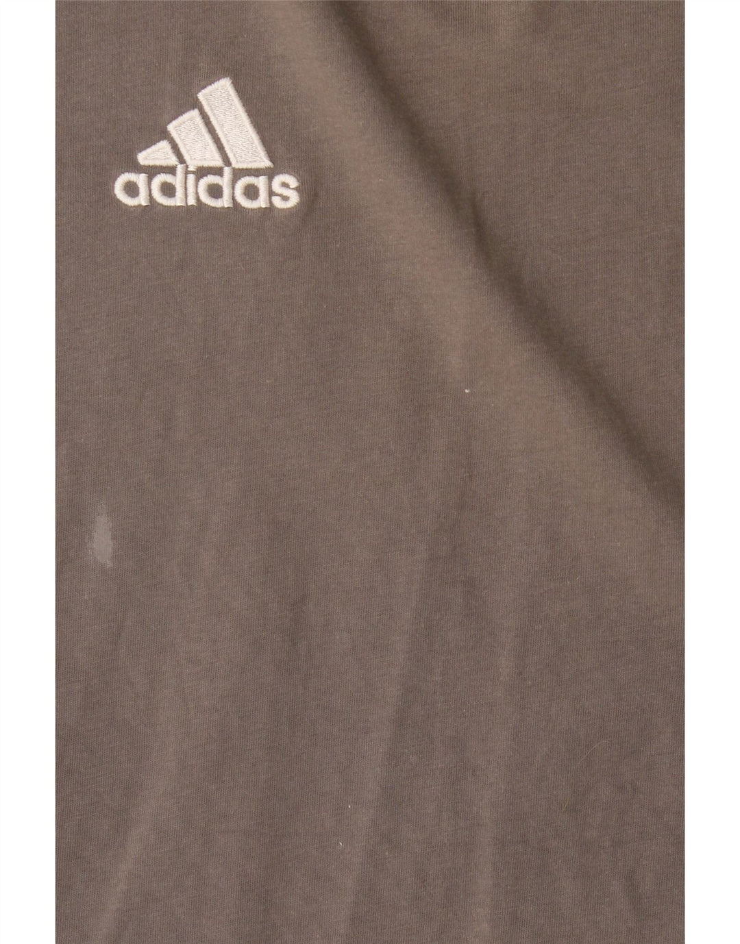 Adidas Mens T-Shirt Top XL Grey Cotton