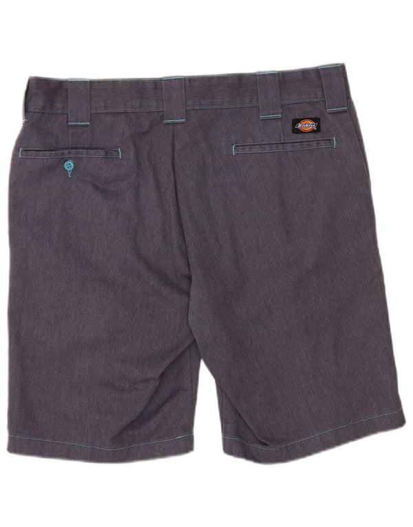 Dickies Mens Chino Shorts W34 Large Navy Blue Polyester