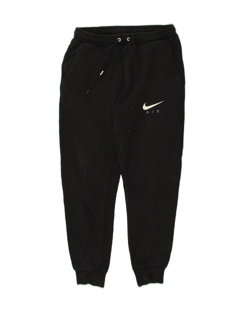 NIKE Mens Graphic Tracksuit Trousers Joggers Small Black Cotton Vintage Nike and Second-Hand Nike from Messina Hembry 