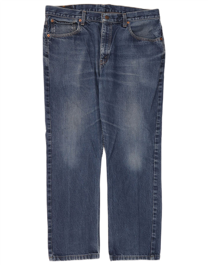 Levi's Mens 581 Straight Jeans W38 L30 Blue Cotton