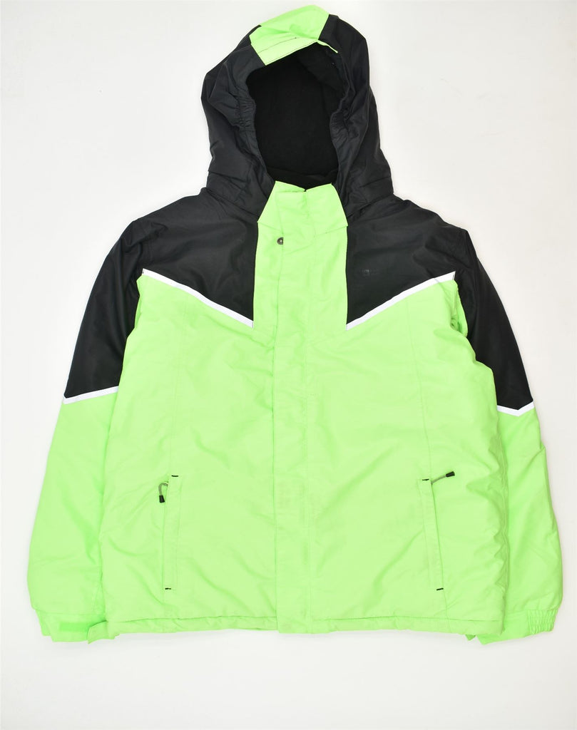 MOUNTAIN WAREHOUSE Boys Hooded Windbreaker Jacket 12-13 Years Green | Vintage | Thrift | Second-Hand | Used Clothing | Messina Hembry 