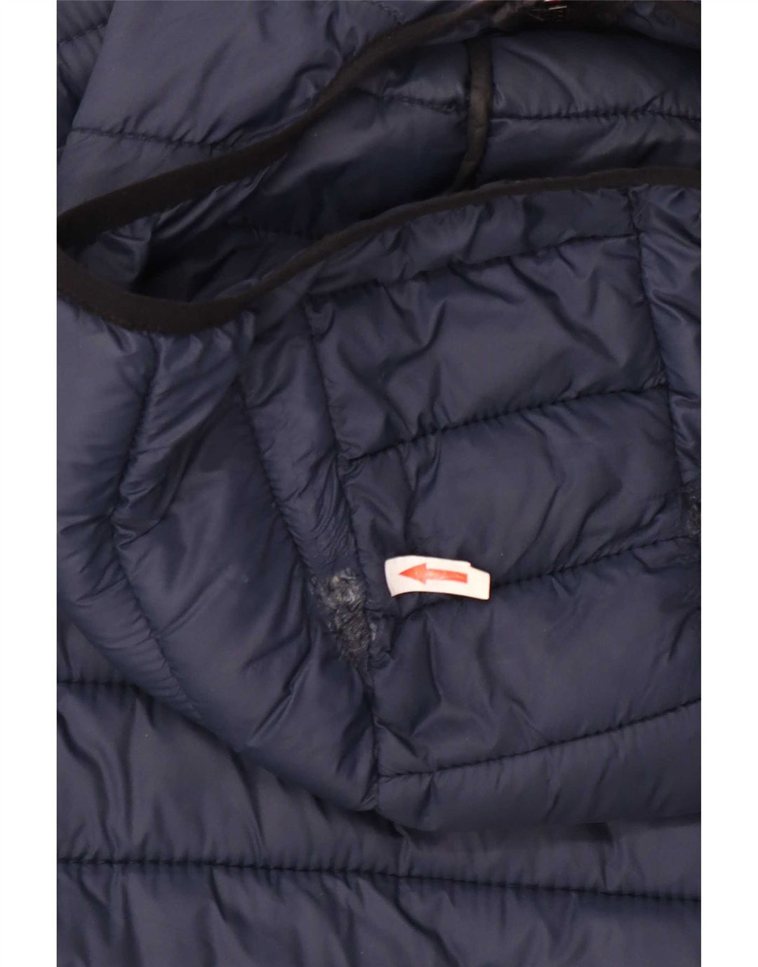 Sergio Tacchini Mens Hooded Padded Jacket UK 42 XL Navy Blue