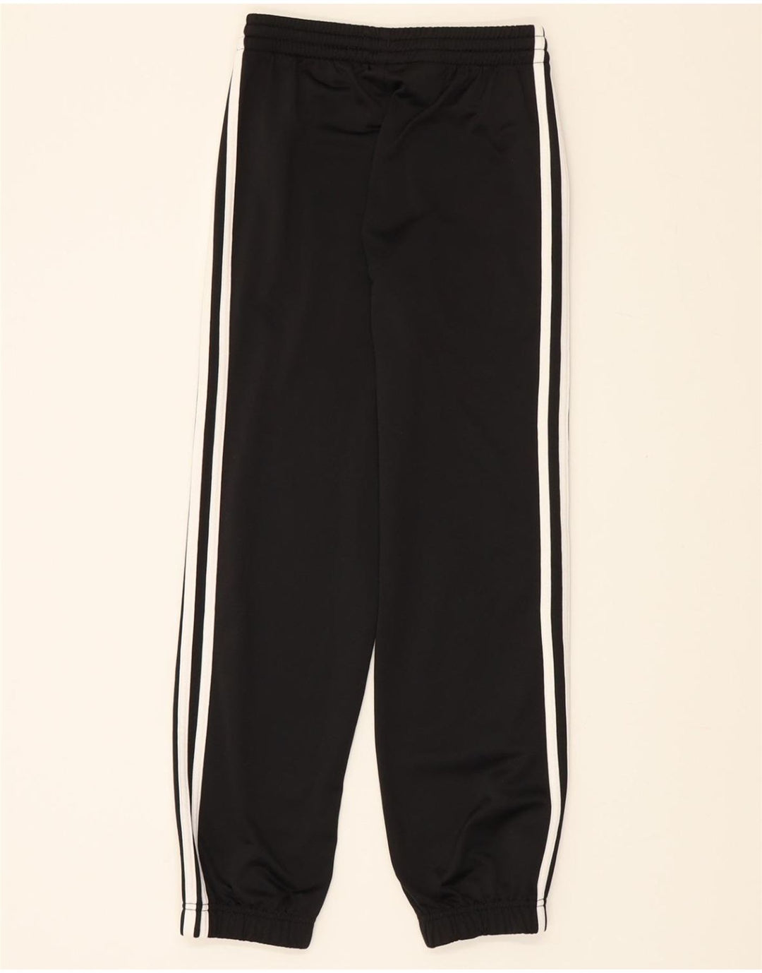 ADIDAS Boys Tracksuit Trousers Joggers 11-12 Years  Black Polyester Vintage Adidas and Second-Hand Adidas from Messina Hembry 