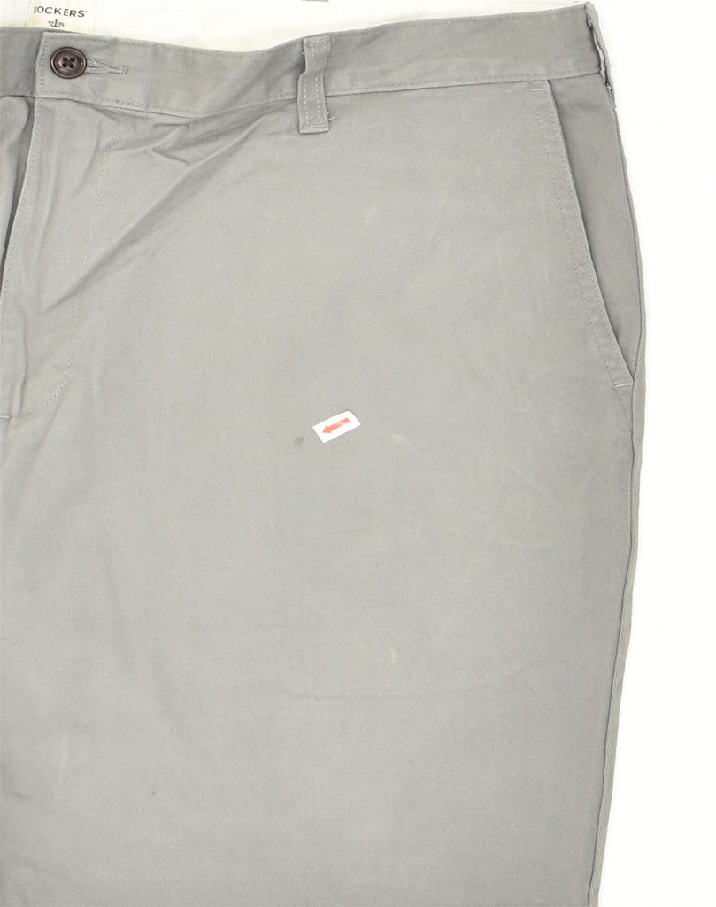 DOCKERS Mens Chino Shorts  W42 2XL Grey Cotton | Vintage Dockers | Thrift | Second-Hand Dockers | Used Clothing | Messina Hembry 