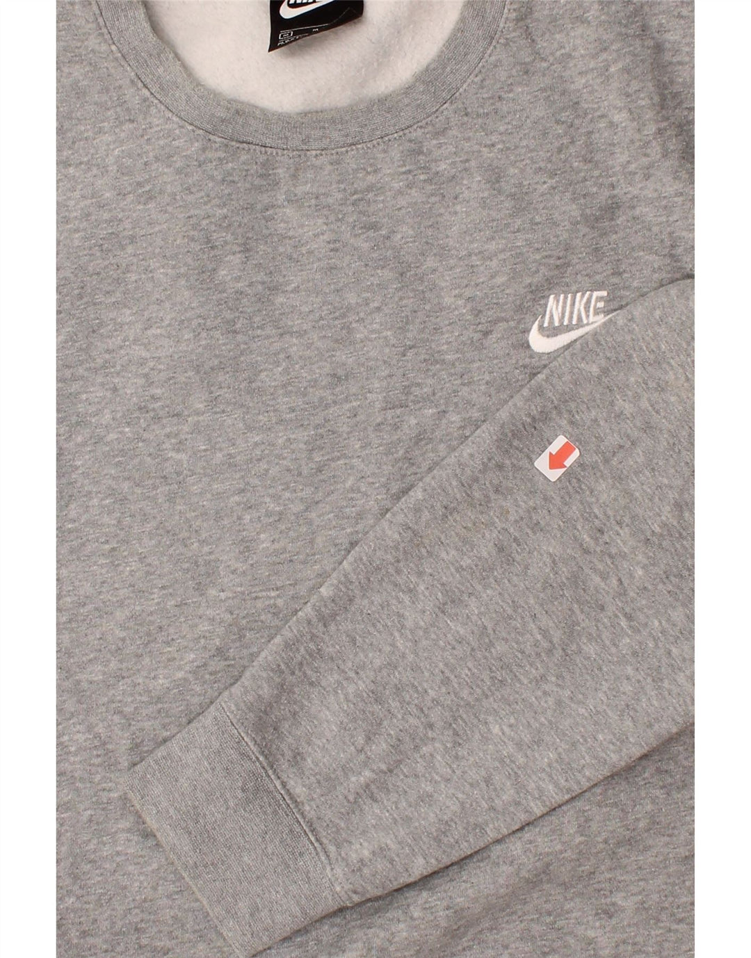 NIKE Mens Sweatshirt Jumper Medium Grey Cotton Vintage Nike and Second-Hand Nike from Messina Hembry 