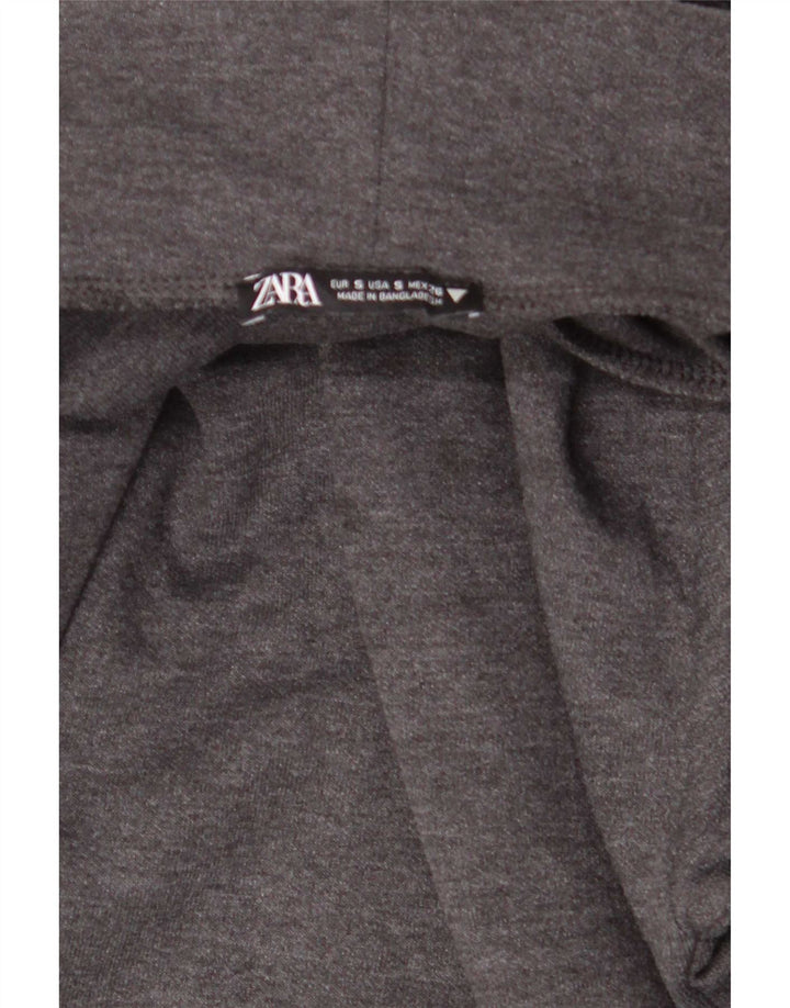 Zara Womens Shift Dress UK 10 Small Grey