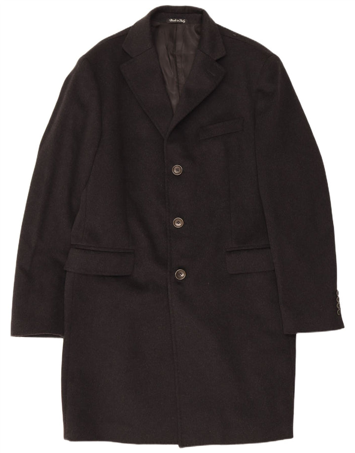 Fradi Mens Overcoat IT 52 XL Grey Wool