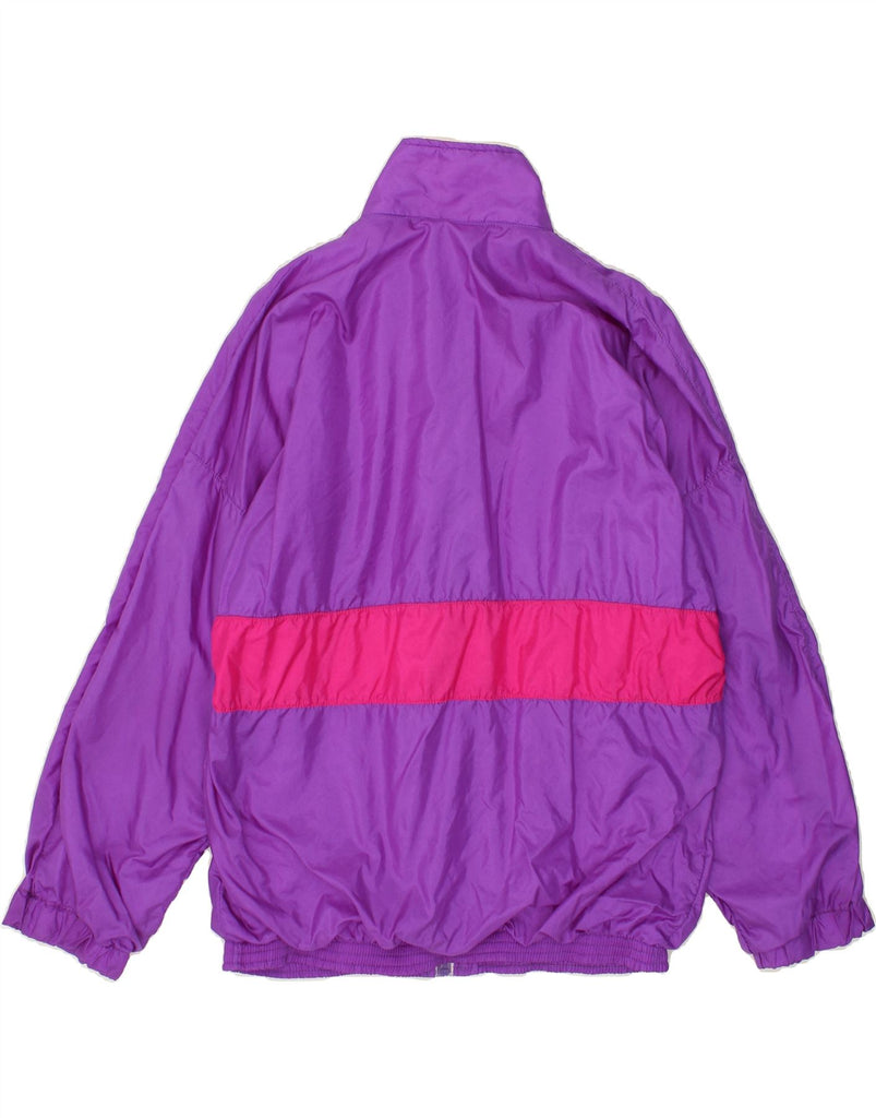 VINTAGE Mens Full Tracksuit Large Purple Colourblock Nylon | Vintage Vintage | Thrift | Second-Hand Vintage | Used Clothing | Messina Hembry 