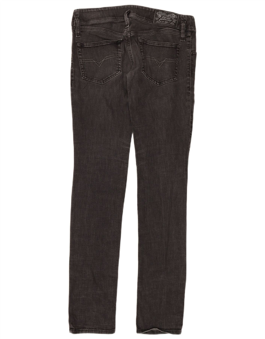 Diesel Womens Matic Slim Jeans W28 L34 Black Cotton
