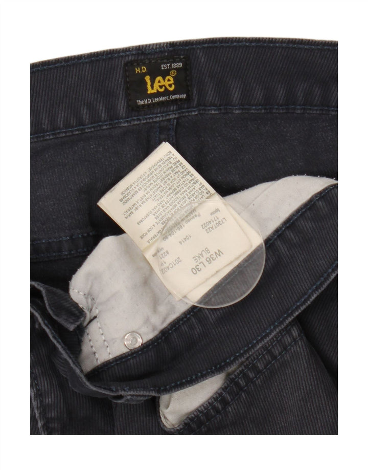 Lee Mens Blake Straight Jeans W36 L30 Blue Cotton