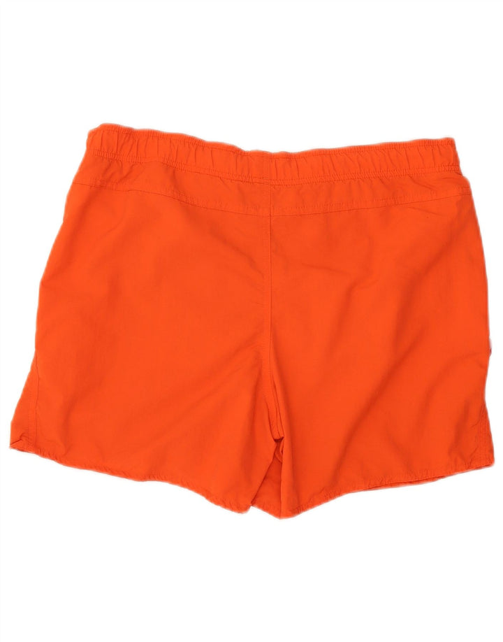 ADIDAS Mens Swimming Shorts Small Orange Nylon