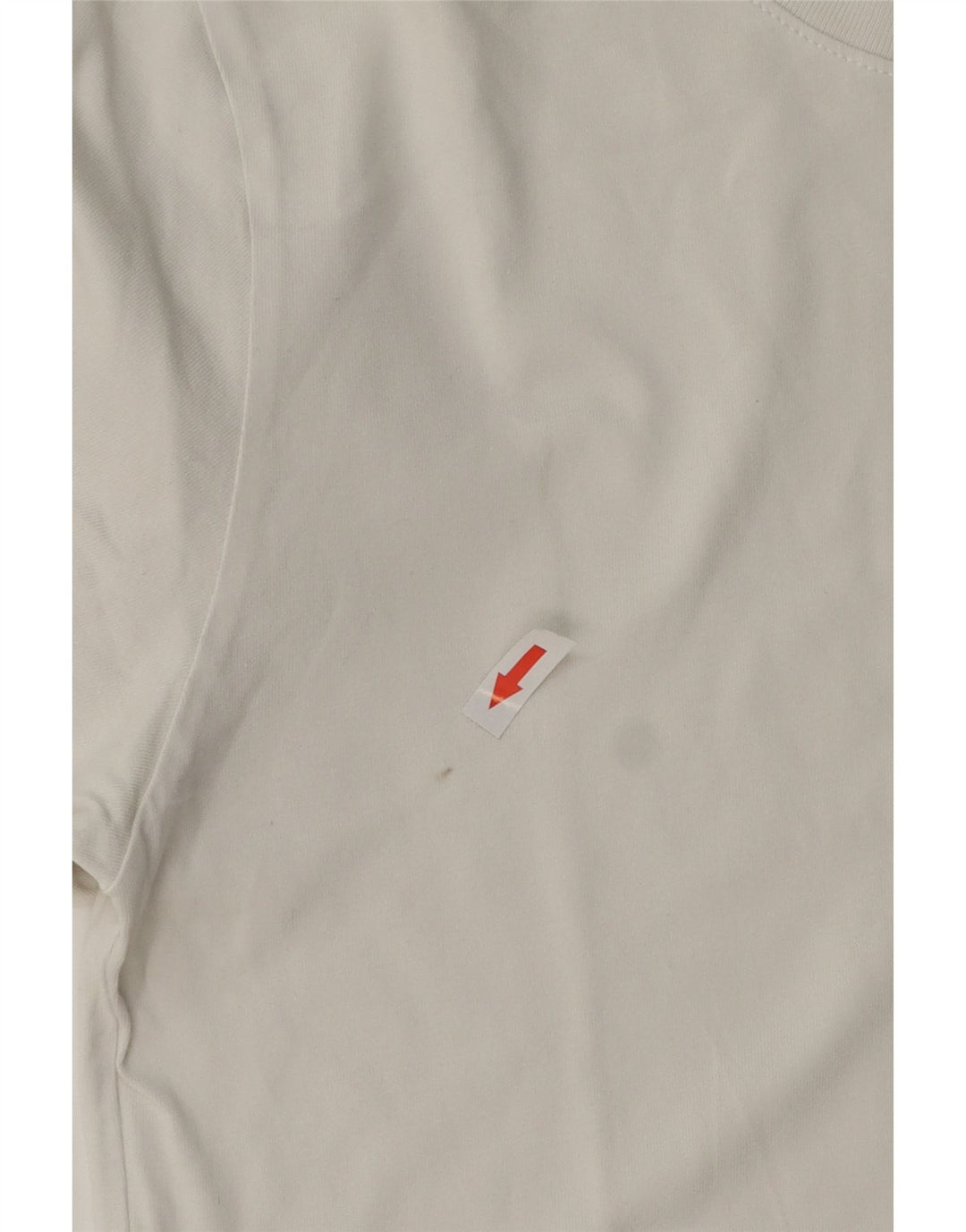 Jordan Mens Standard Fit Graphic T-Shirt Top Small White Cotton