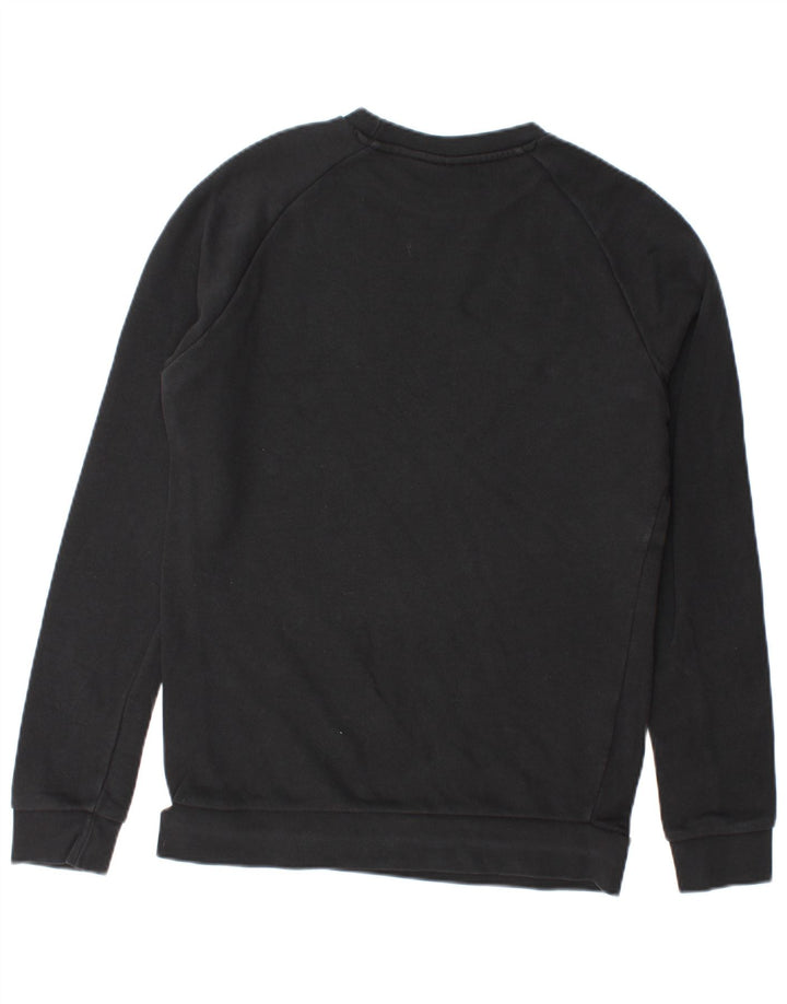 Adidas Mens Sweatshirt Jumper XS Black Cotton