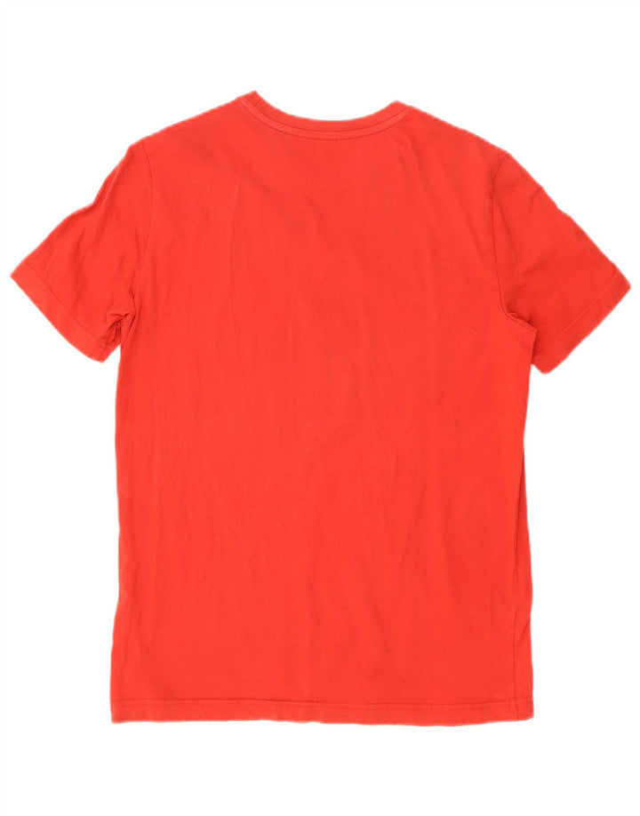 Puma Mens Graphic T-Shirt Top Small Red Cotton