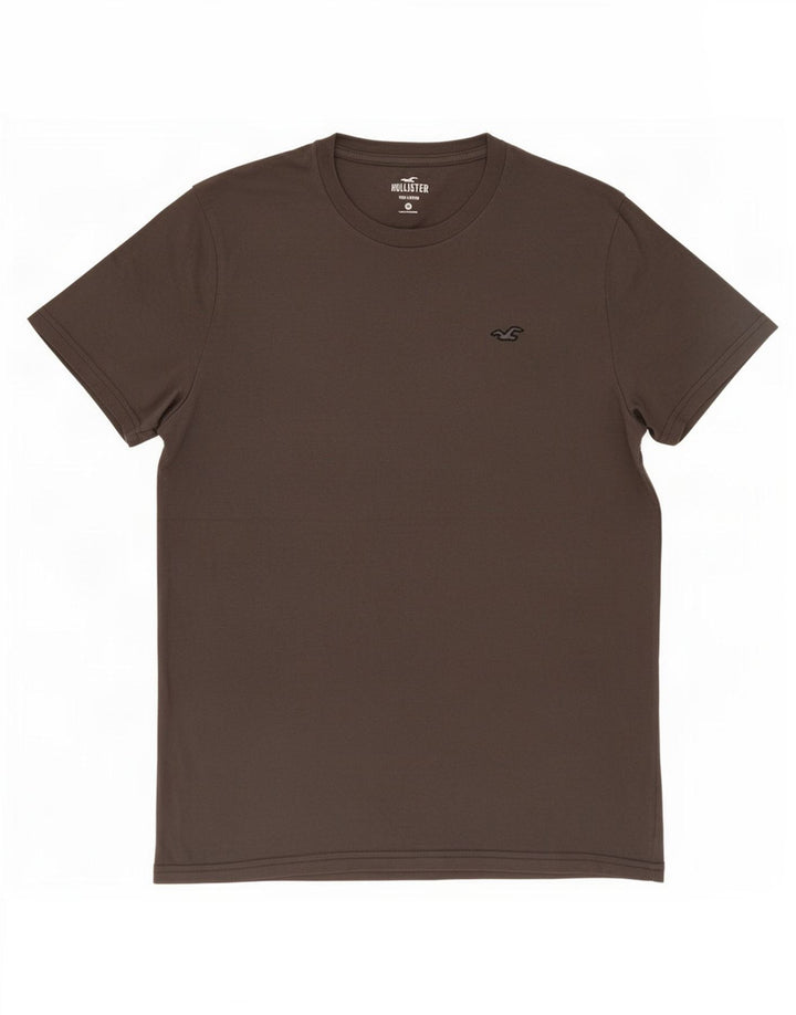 Hollister Mens T-Shirt Top Medium Grey Cotton