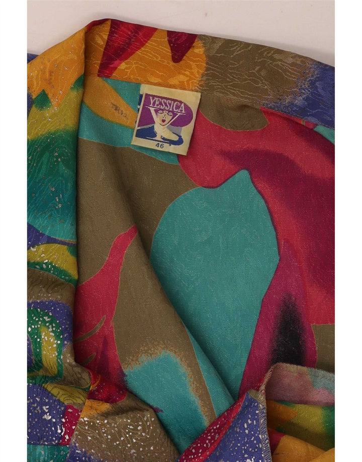 Yessica Womens Oversized Blazer Jacket EU 46 XL Multicoloured Geometric