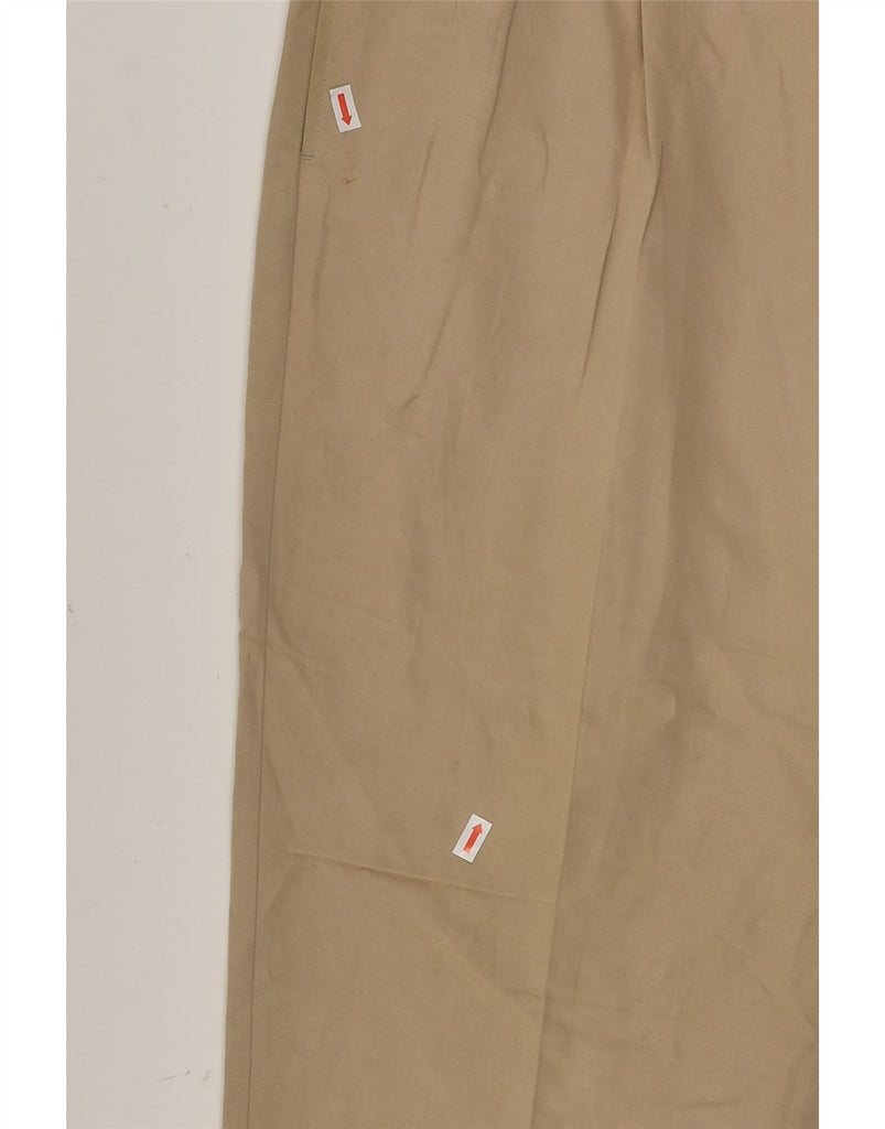 NAUTICA Mens Pegged Chino Trousers W36 L32  Beige Rayon | Vintage Nautica | Thrift | Second-Hand Nautica | Used Clothing | Messina Hembry 