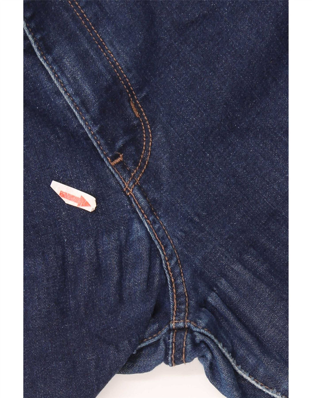 Levi's Womens Slimming Slim Jeans W32 L34 Navy Blue Cotton