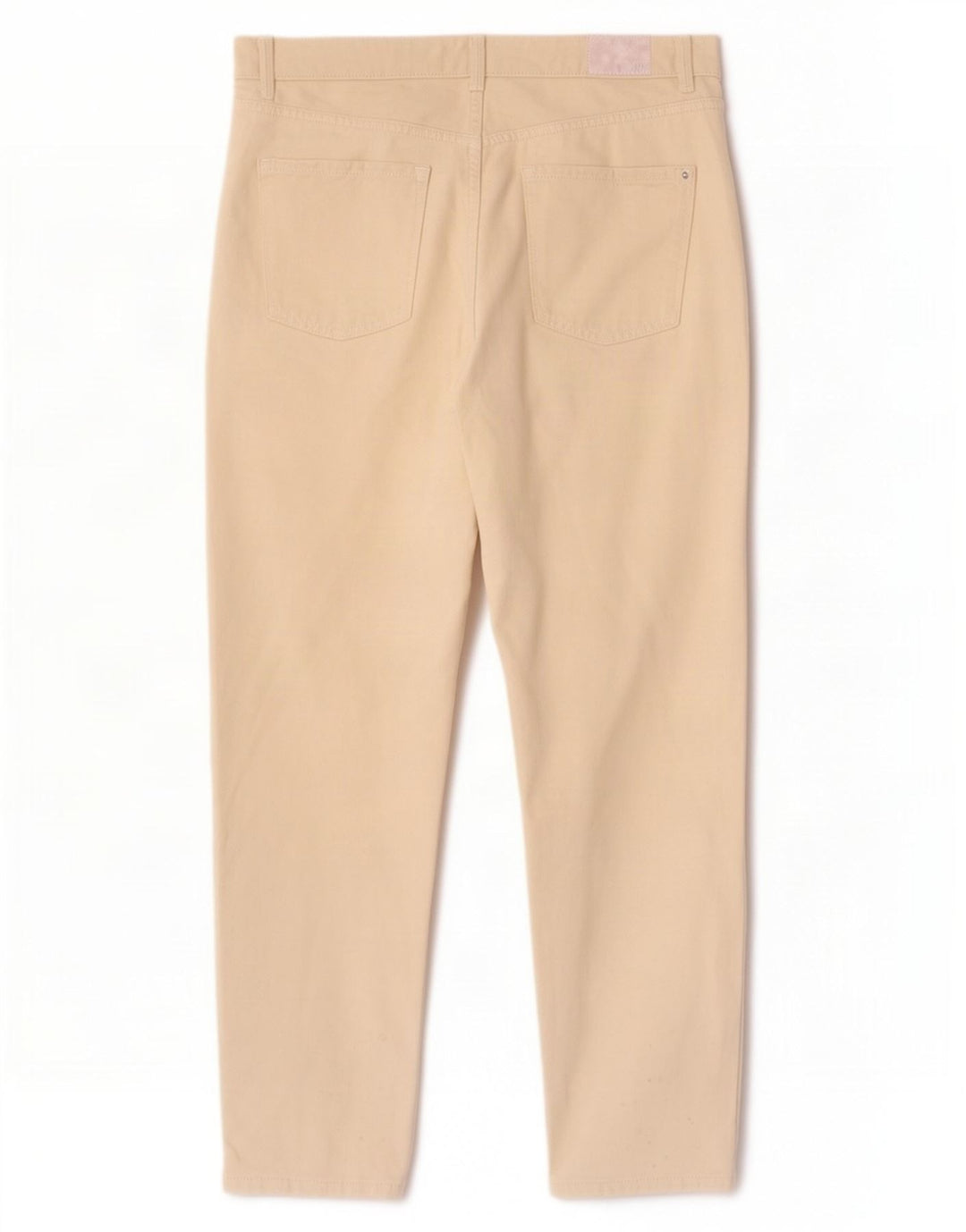 Zara Womens Tapered Jeans EU 40 Medium W30 L27 Beige Cotton