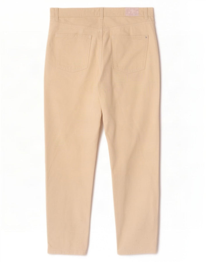 Zara Womens Tapered Jeans EU 40 Medium W30 L27 Beige Cotton