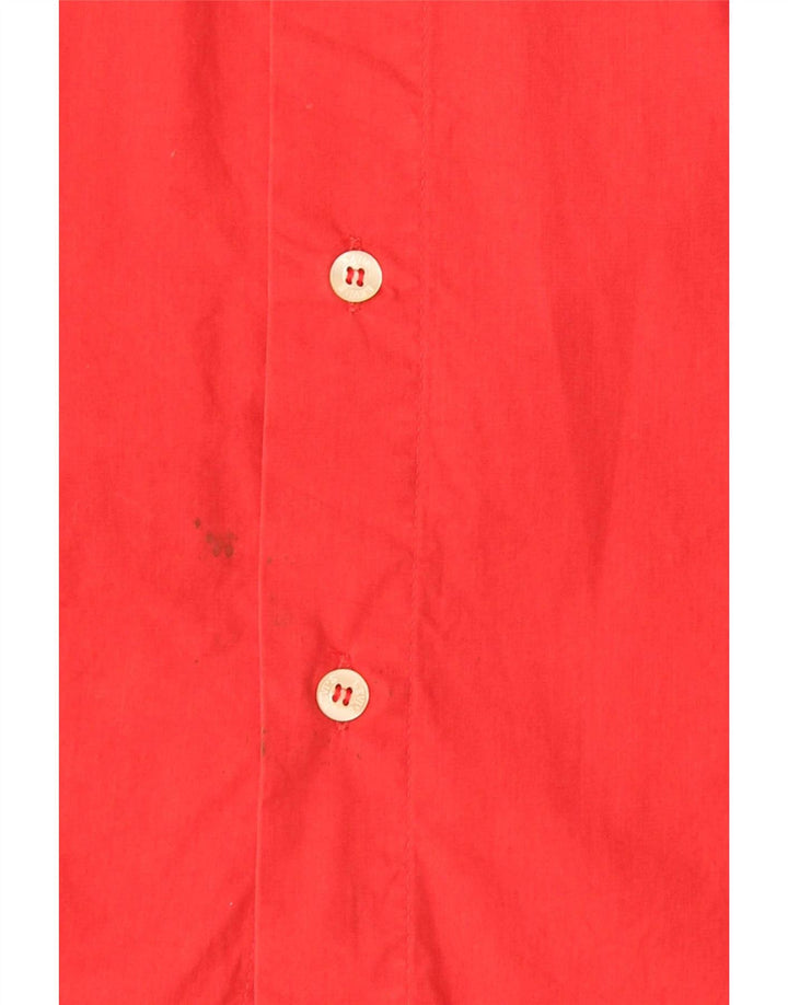 Levi's Mens Short Sleeve Shirt Large Red