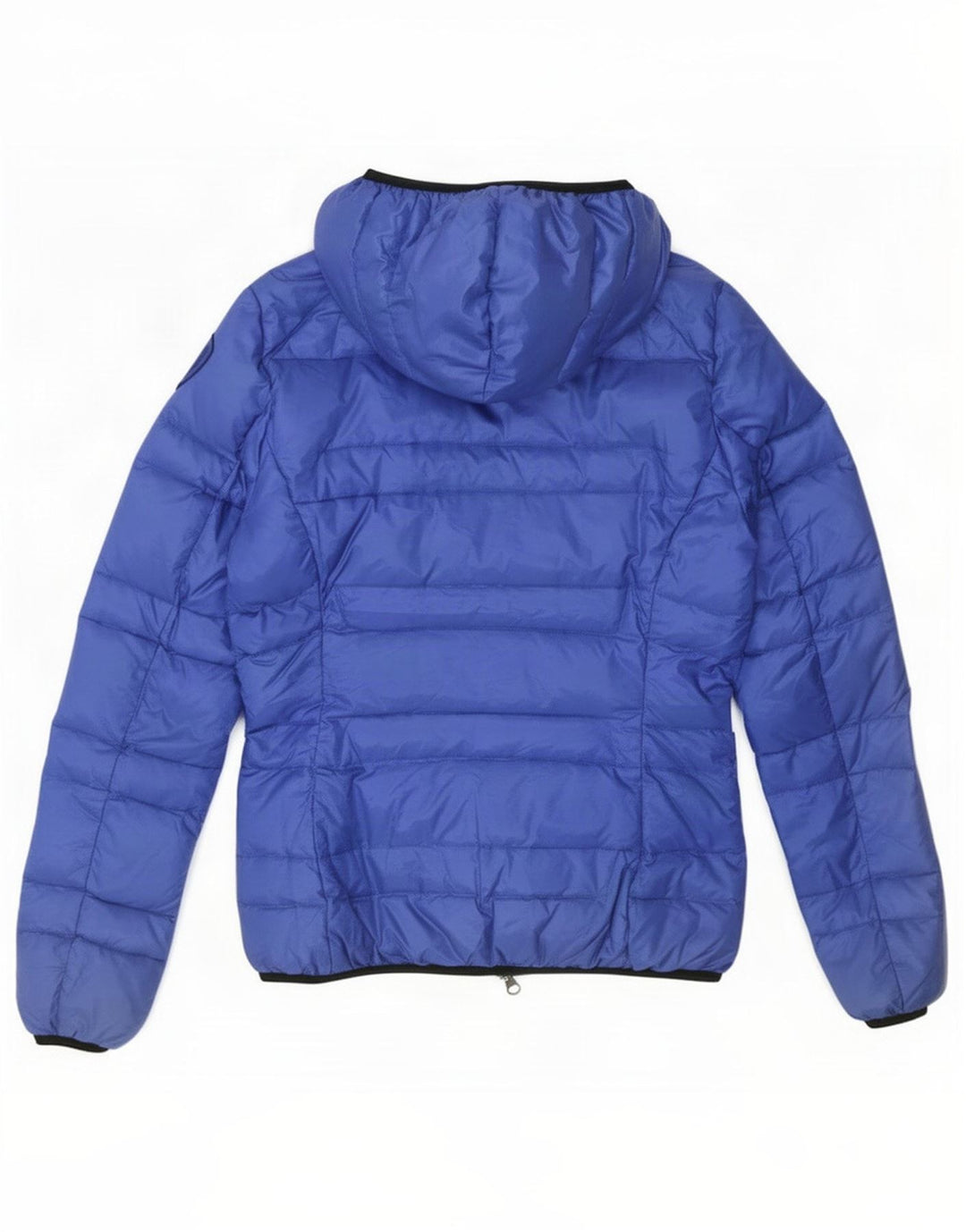 Blauer Womens Hooded Padded Jacket UK 10 Small Blue Polyamide