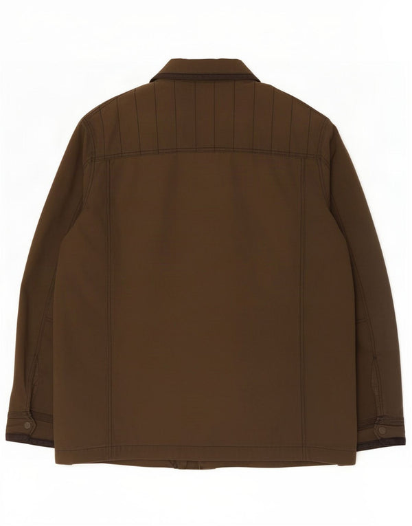 Fat Face Mens Utility Jacket UK 40 Large Brown Cotton