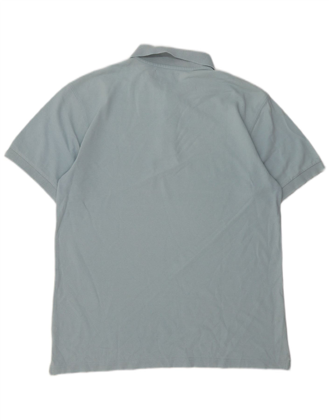 Marlboro Classics Mens Polo Shirt Large Blue Cotton