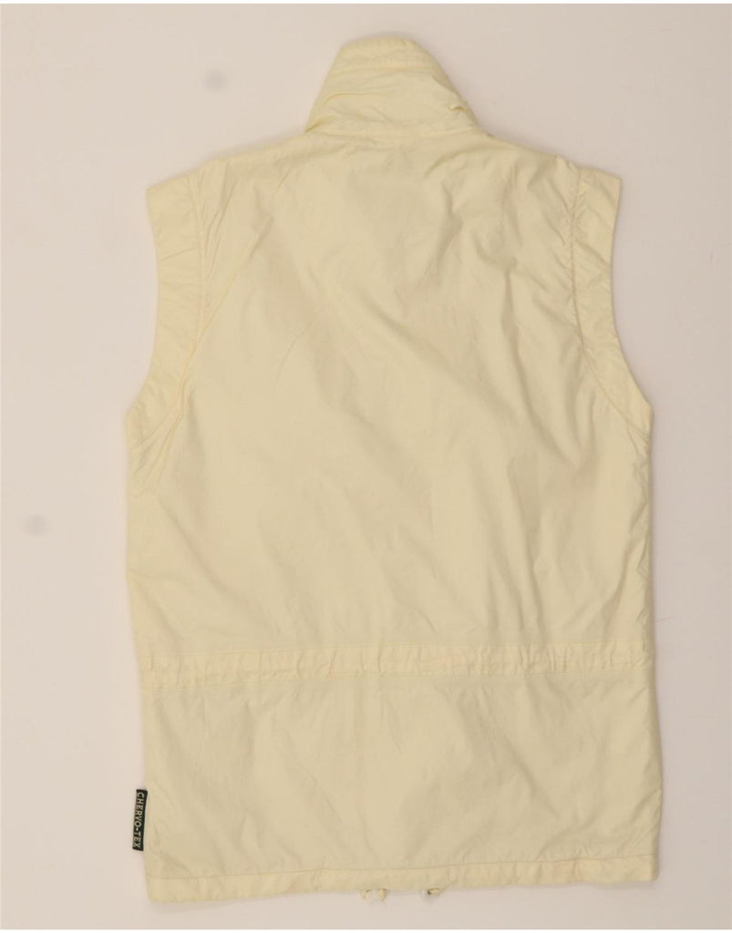 CHERVO Mens Gilet UK 36 Small Beige Polyamide Vintage Chervo and Second-Hand Chervo from Messina Hembry 