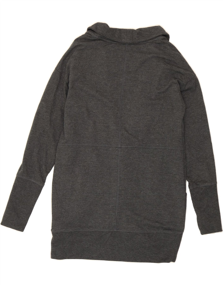 EDDIE BAUER Womens Oversized Longline Cardigan Sweater UK 10 Small Grey Vintage Eddie Bauer and Second-Hand Eddie Bauer from Messina Hembry 