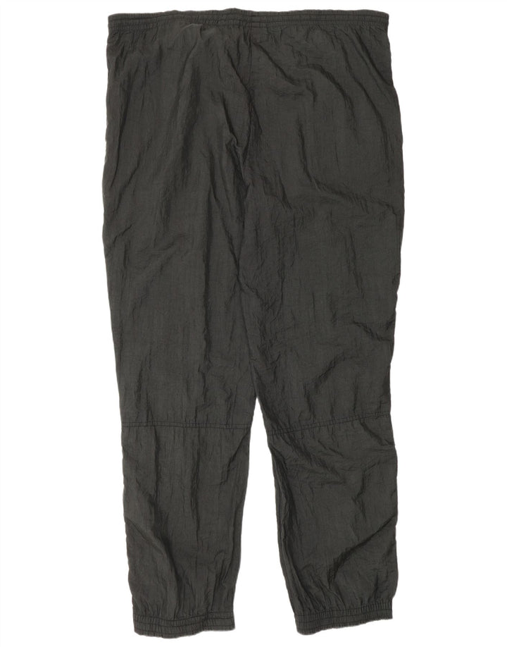 Reebok Mens Tracksuit Trousers Joggers Large Black Nylon