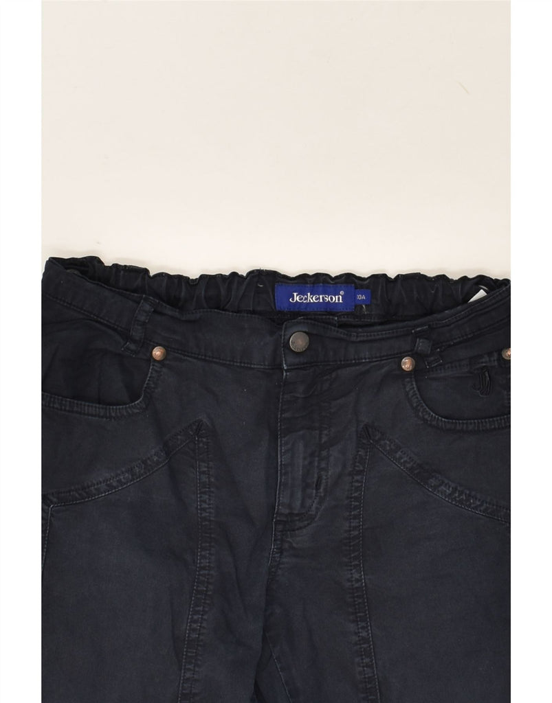 JECKERSON Boys Slim Casual Trousers 9-10 Years W27 L26 Navy Blue Cotton | Vintage Jeckerson | Thrift | Second-Hand Jeckerson | Used Clothing | Messina Hembry 