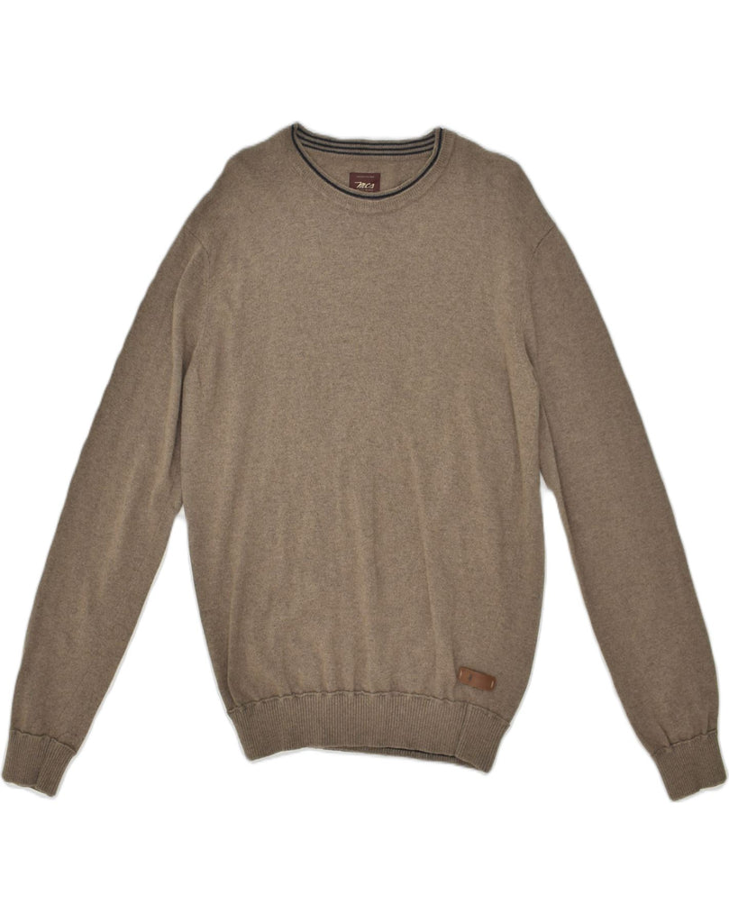 MARLBORO CLASSICS Womens Crew Neck Jumper Sweater UK 18 XL Brown | Vintage Marlboro Classics | Thrift | Second-Hand Marlboro Classics | Used Clothing | Messina Hembry 