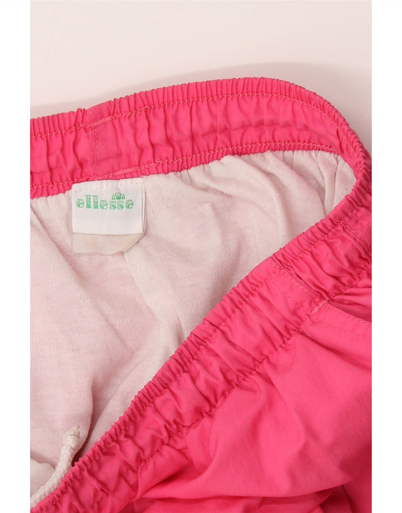 ELLESSE Mens Tracksuit Trousers Large Pink Vintage Ellesse and Second-Hand Ellesse from Messina Hembry 