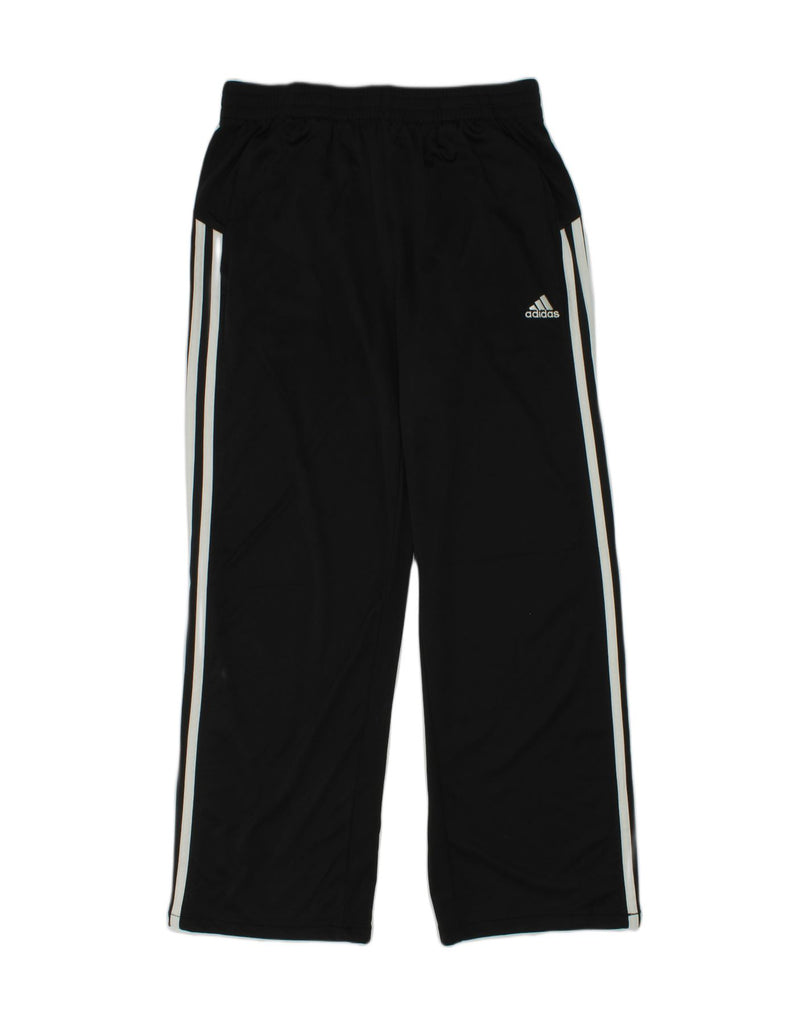 ADIDAS Boys Tracksuit Trousers 15-16 Years Black Polyester | Vintage Adidas | Thrift | Second-Hand Adidas | Used Clothing | Messina Hembry 