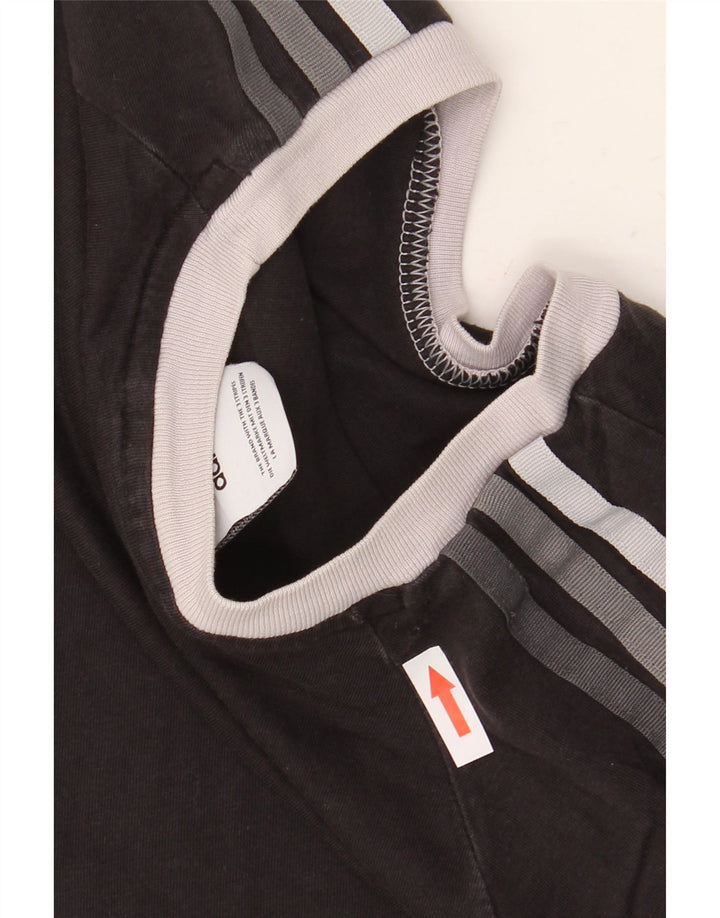 Adidas Mens T-Shirt Top Small Black