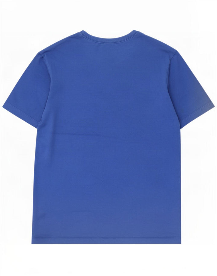 Nike Mens Dri Fit T-Shirt Top Medium Blue Cotton