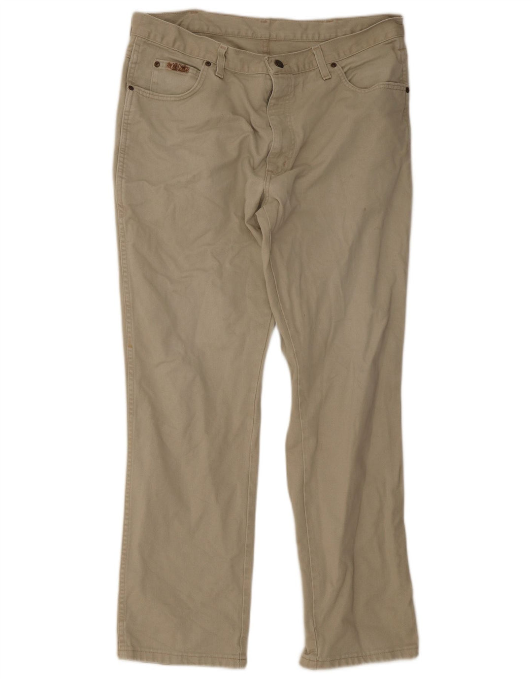 Wrangler Mens Straight Jeans W36 L32 Green
