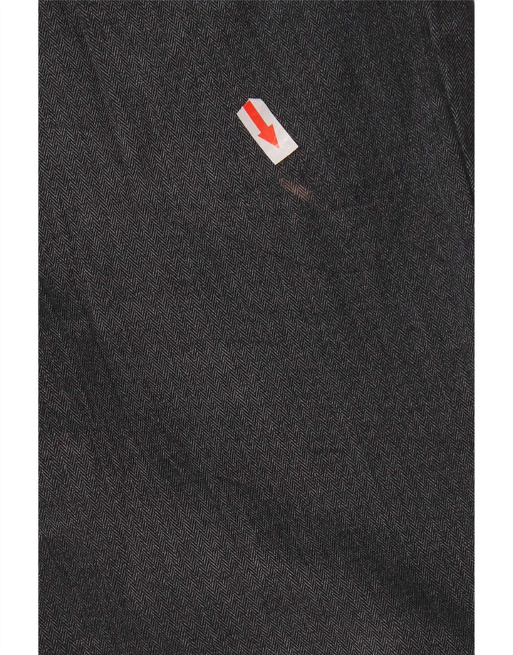 Hugo Boss Mens Tapered Jeans W34 L28 Grey Cotton
