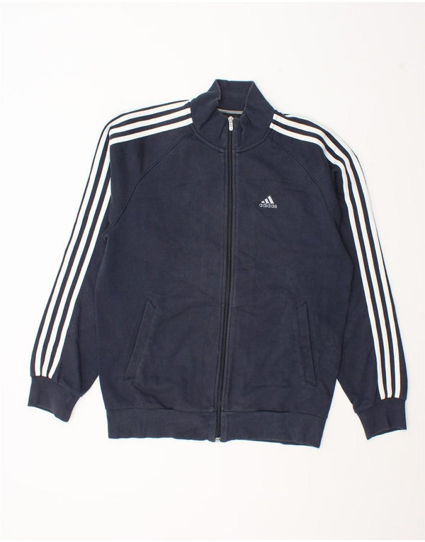Adidas Mens Clima 365 Tracksuit Top Jacket Small Navy Blue Cotton