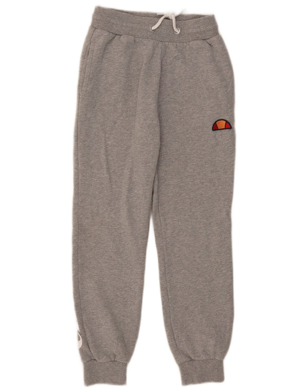 Champion Boys Graphic Tracksuit Trousers Joggers 10-11 Years Grey Flecked