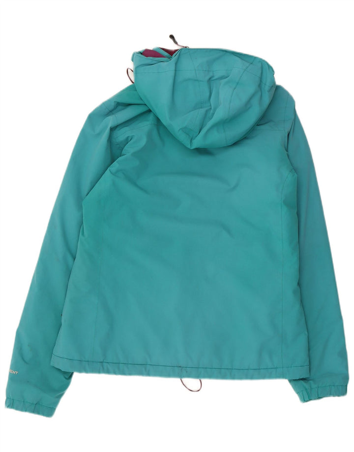 The North Face Womens Hyvent Windbreaker Jacket UK 14 Medium Turquoise