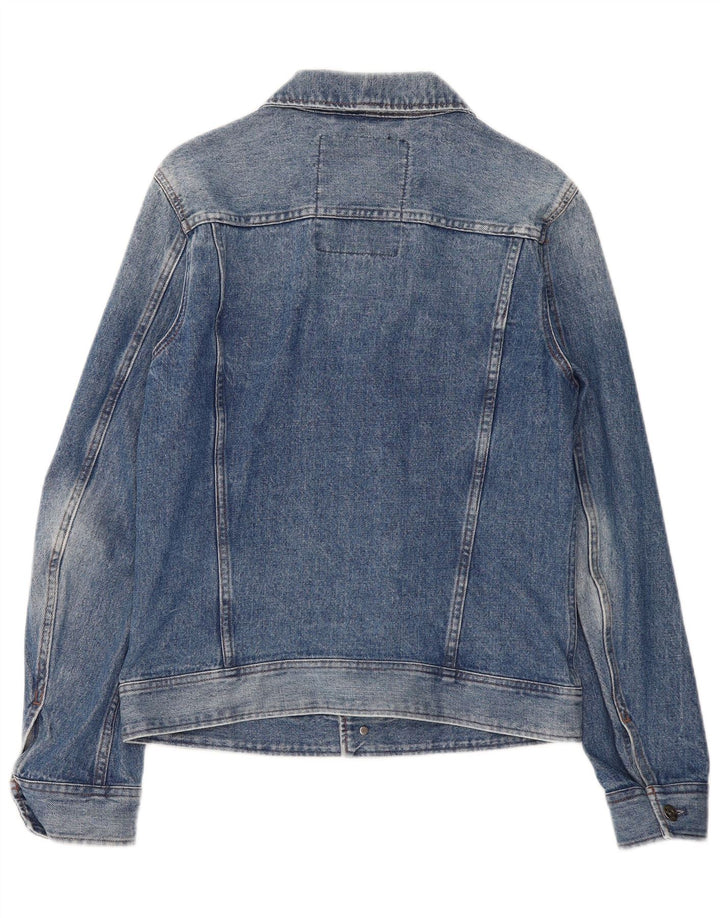 G-Star Mens Denim Jacket UK 36 Small Blue