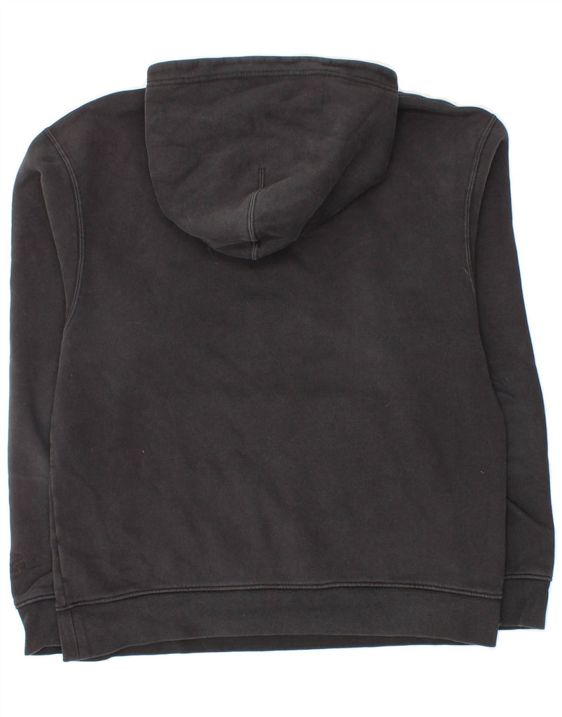 JORDAN Mens Hoodie Jumper Medium Black Cotton Vintage Jordan and Second-Hand Jordan from Messina Hembry 