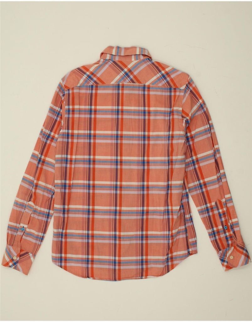 MARLBORO CLASSICS Mens Custom Fit Shirt Medium Pink Check Vintage Marlboro Classics and Second-Hand Marlboro Classics from Messina Hembry 